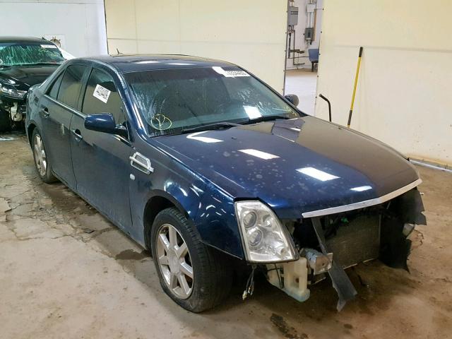 1G6DW677850134058 - 2005 CADILLAC STS BLUE photo 1