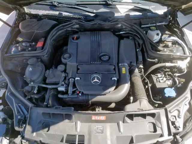 WDDGF4HB8DR265279 - 2013 MERCEDES-BENZ C 250 BLACK photo 7