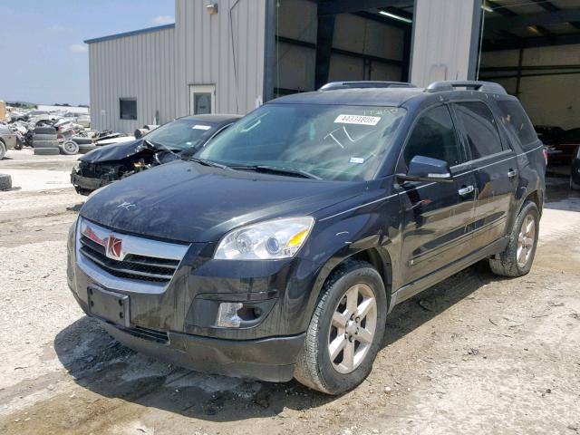 5GZER33718J175190 - 2008 SATURN OUTLOOK XR შავი ფოტო 2