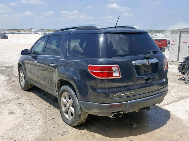 5GZER33718J175190 - 2008 SATURN OUTLOOK XR შავი ფოტო 3