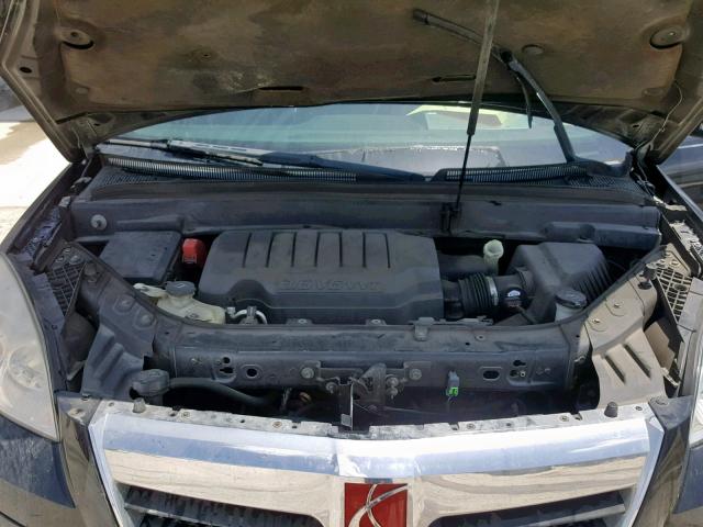 5GZER33718J175190 - 2008 SATURN OUTLOOK XR შავი ფოტო 7