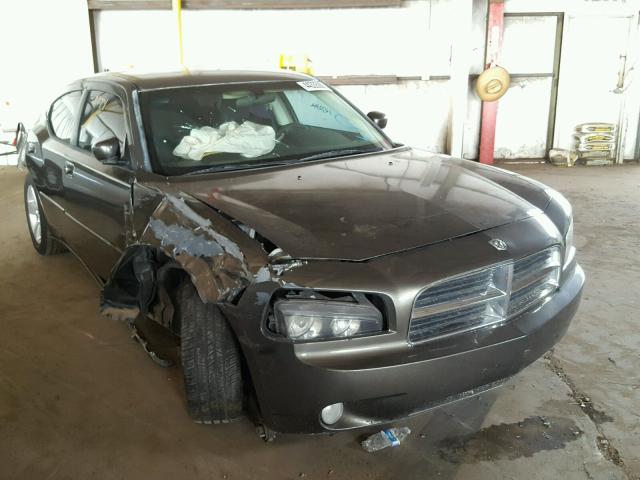 2B3CA3CV1AH128054 - 2010 DODGE CHARGER SX GRAY photo 1