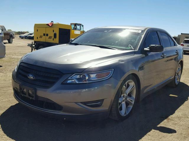 1FAHP2KT5CG115549 - 2012 FORD TAURUS SHO GRAY photo 2