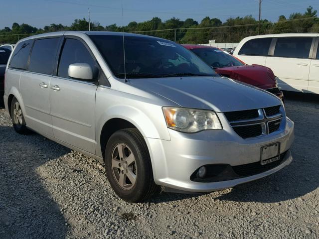 2C4RDGDG7CR121825 - 2012 DODGE GRAND CARA SILVER photo 1