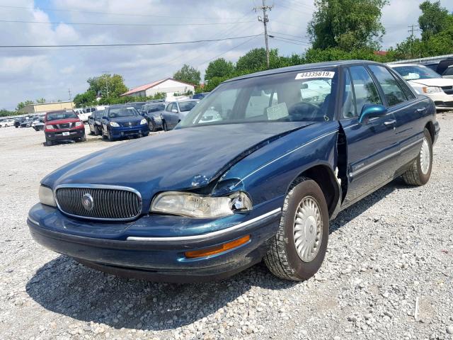 1G4HP52K0WH471565 - 1998 BUICK LESABRE CU GREEN photo 2