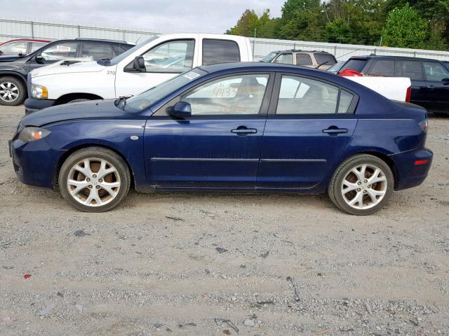 JM1BK32F681178071 - 2008 MAZDA 3 I BLUE photo 9