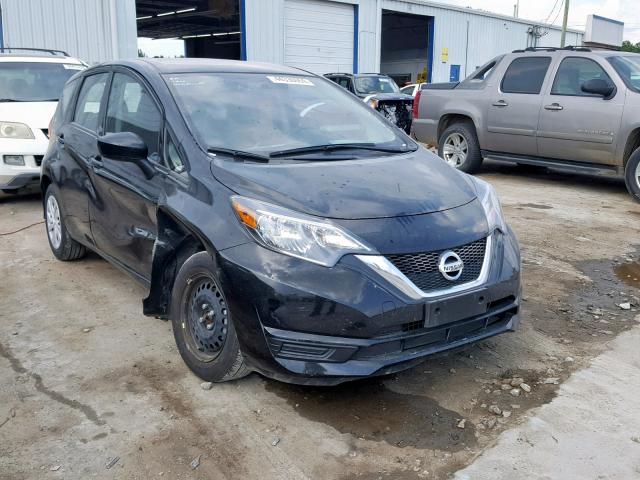 3N1CE2CP4JL370295 - 2018 NISSAN VERSA NOTE BLACK photo 1