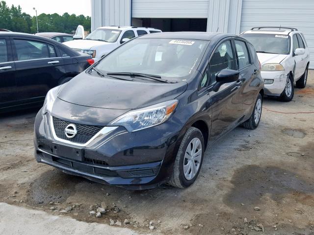 3N1CE2CP4JL370295 - 2018 NISSAN VERSA NOTE BLACK photo 2