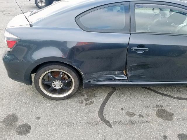 JTKDE167080261663 - 2008 TOYOTA SCION TC ნაცრისფერი ფოტო 9