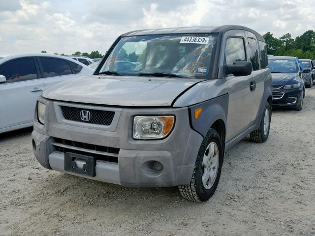 5J6YH28544L013419 - 2004 HONDA ELEMENT EX GRAY photo 2