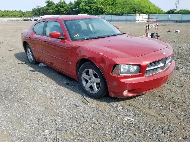 2B3CA3CVXAH108708 - 2010 DODGE CHARGER SX RED photo 1