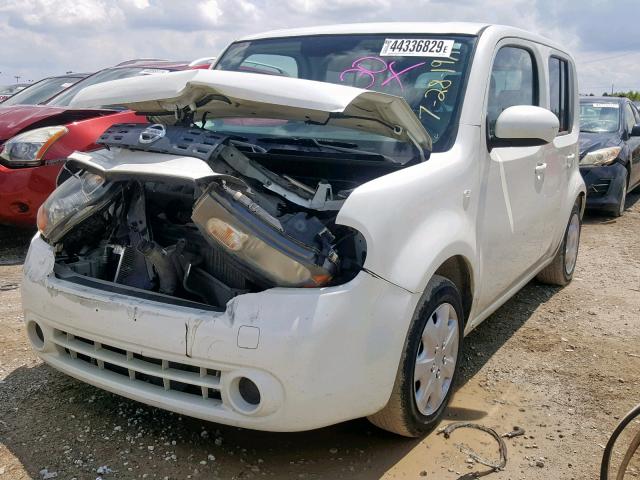 JN8AZ28R69T130924 - 2009 NISSAN CUBE BASE WHITE photo 2