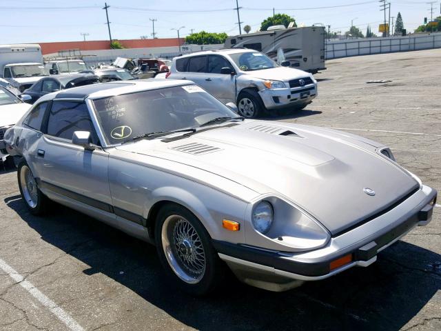 JN1CZ06S9DX700787 - 1983 DATSUN 280ZX 2+2 GRAY photo 1