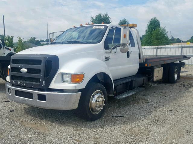 3FRNX65F55V163696 - 2005 FORD F650 SUPER WHITE photo 2