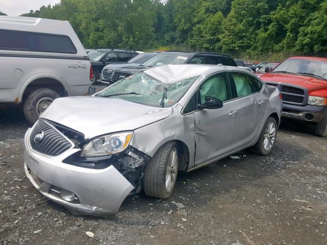 1G4PR5SKXF4105576 - 2015 BUICK VERANO CON SILVER photo 2