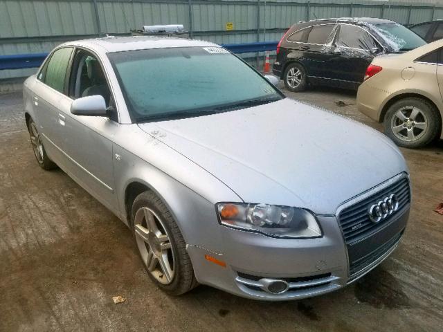 WAUDF78E76A150096 - 2006 AUDI A4 2.0T QU SILVER photo 1