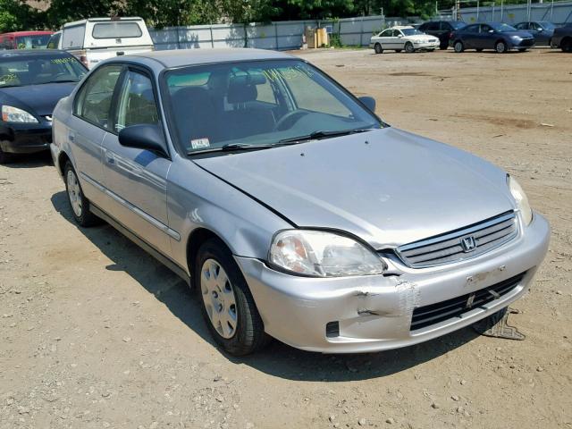 2HGEJ6616YH548602 - 2000 HONDA CIVIC BASE SILVER photo 1