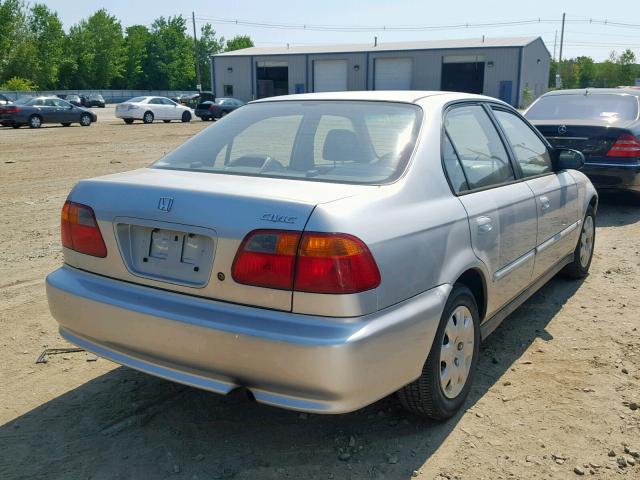 2HGEJ6616YH548602 - 2000 HONDA CIVIC BASE SILVER photo 4