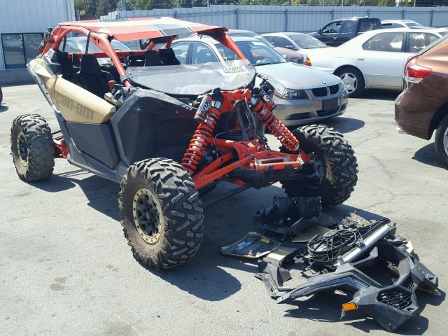 3JBVXAW28HK000061 - 2017 CAN-AM MAVERICK X ORANGE photo 1