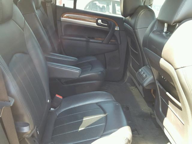 5GAER23099J126033 - 2009 BUICK ENCLAVE CX BURGUNDY photo 6