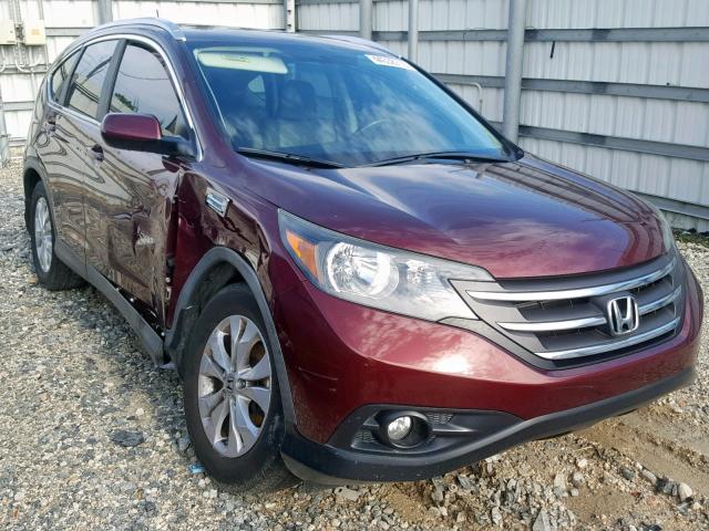 5J6RM3H79CL024566 - 2012 HONDA CR-V EXL RED photo 1