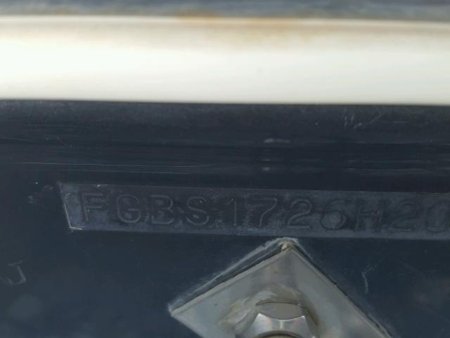 FGBS1726H203 - 2003 CHAP BOAT თეთრი ფოტო 10