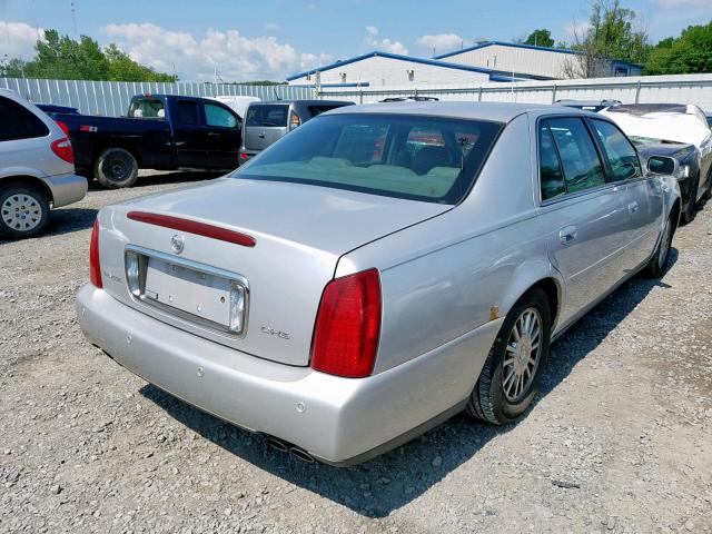 1G6KE57Y93U258827 - 2003 CADILLAC DEVILLE DH SILVER photo 4