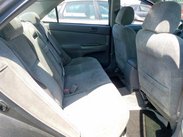 4T1BE32K22U533419 - 2002 TOYOTA CAMRY LE GRAY photo 6