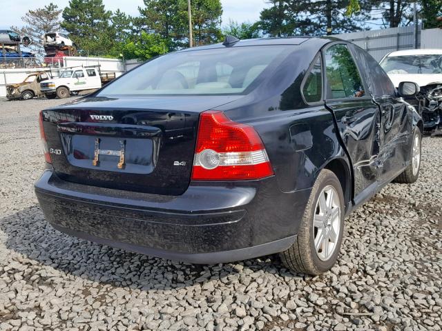 YV1MS390X72297996 - 2007 VOLVO S40 2.4I BLACK photo 4