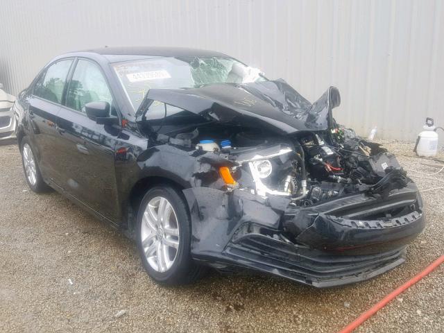 3VW2K7AJ6FM203917 - 2015 VOLKSWAGEN JETTA BASE 黑色 照片 1