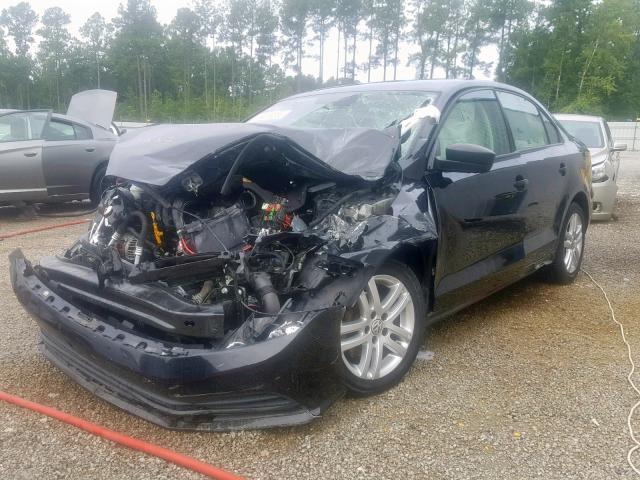 3VW2K7AJ6FM203917 - 2015 VOLKSWAGEN JETTA BASE 黑色 照片 2