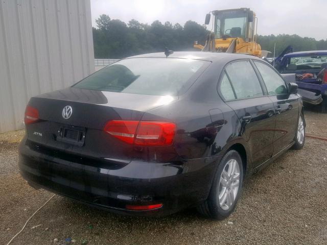 3VW2K7AJ6FM203917 - 2015 VOLKSWAGEN JETTA BASE 黑色 照片 4