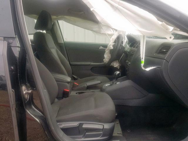 3VW2K7AJ6FM203917 - 2015 VOLKSWAGEN JETTA BASE 黑色 照片 5