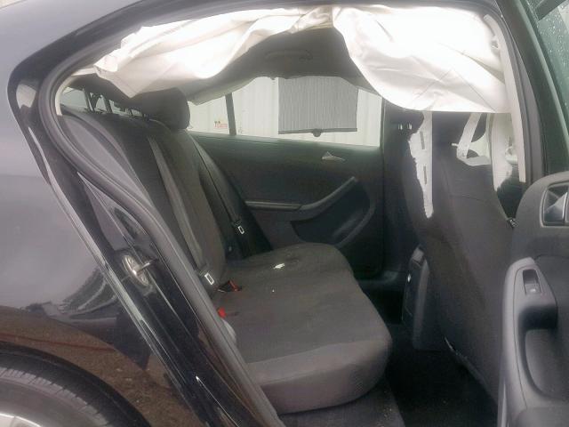 3VW2K7AJ6FM203917 - 2015 VOLKSWAGEN JETTA BASE 黑色 照片 6