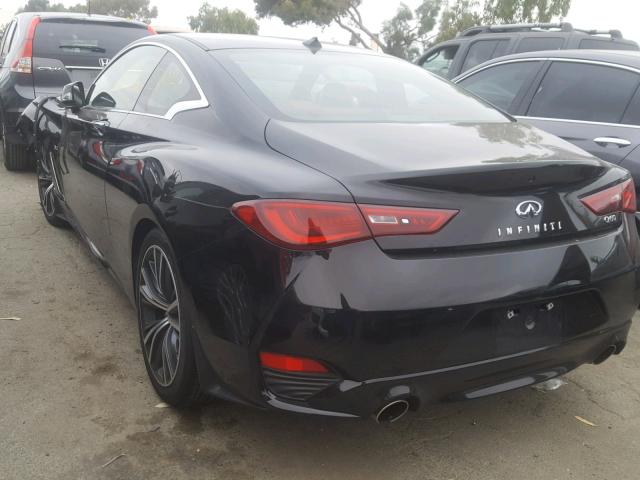 JN1EV7EK5HM361693 - 2017 INFINITI Q60 PREMIU BLACK photo 3