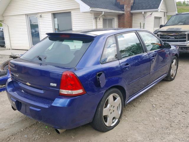 1G1ZW63116F115699 - 2006 CHEVROLET MALIBU MAX 蓝色 照片 4