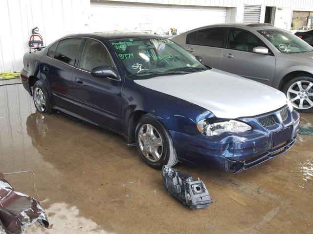 1G2NE52F64M705961 - 2004 PONTIAC GRAND AM S BLUE photo 1