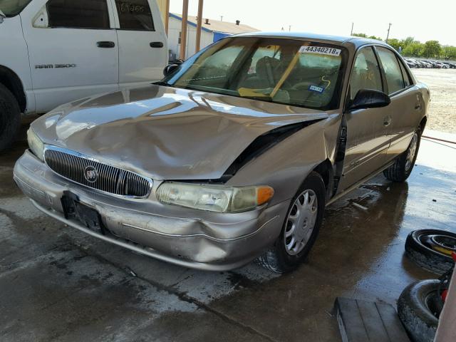 2G4WS52J8Y1182100 - 2000 BUICK CENTURY CU BEIGE photo 2