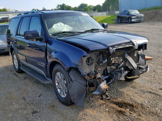 5LMFU28R74LJ29573 - 2004 LINCOLN NAVIGATOR BLUE photo 1