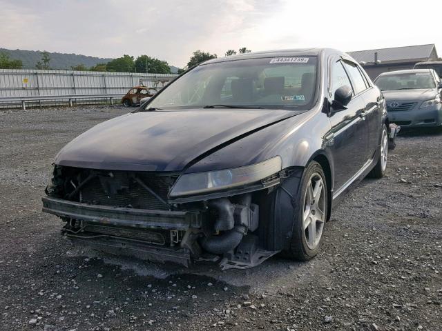 19UUA66246A050687 - 2006 ACURA 3.2TL BLACK photo 2