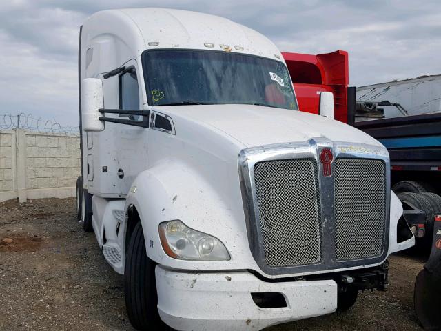 1XKYD49X0EJ409166 - 2014 KENWORTH CONSTRUCTI WHITE photo 1