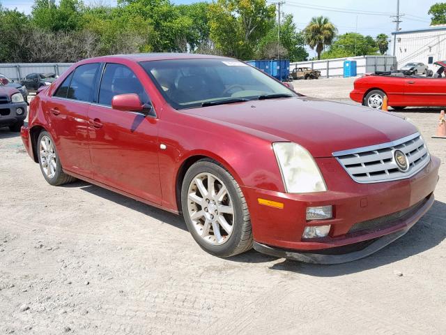 1G6DC67A550189393 - 2005 CADILLAC STS RED photo 1
