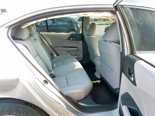 1HGCR2F33EA101276 - 2014 HONDA ACCORD LX SILVER photo 6