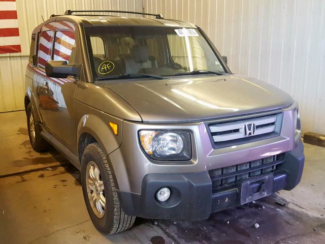 5J6YH28708L010802 - 2008 HONDA ELEMENT EX BROWN photo 1