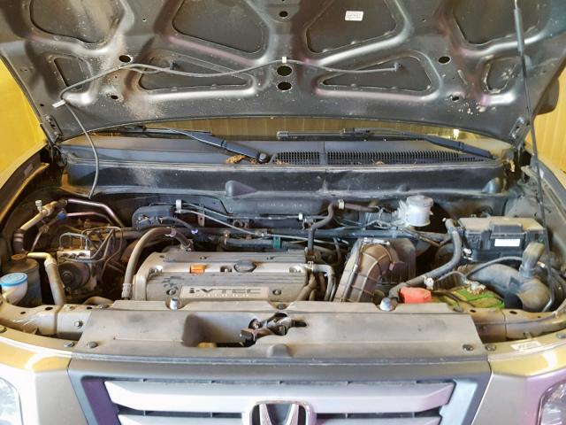 5J6YH28708L010802 - 2008 HONDA ELEMENT EX BROWN photo 7