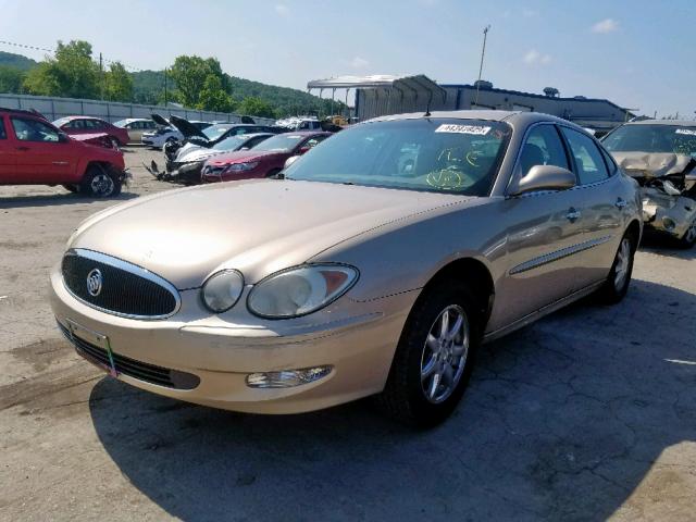 2G4WD532951265712 - 2005 BUICK LACROSSE C GOLD photo 2