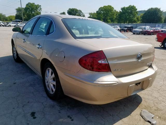 2G4WD532951265712 - 2005 BUICK LACROSSE C GOLD photo 3