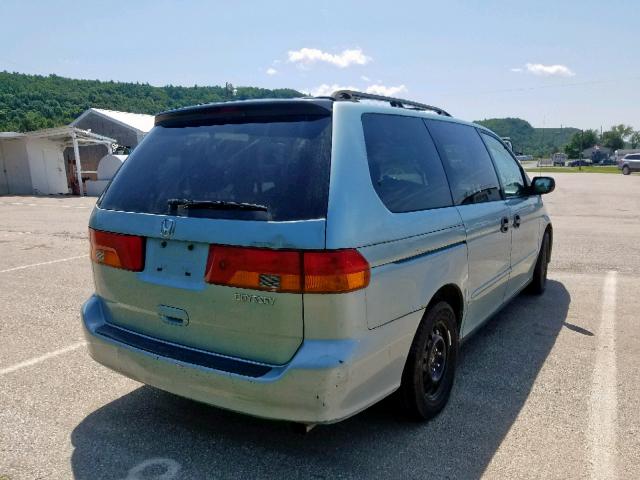 5FNRL18583B146219 - 2003 HONDA ODYSSEY LX BLUE photo 4