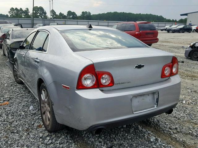 1G1ZG5E73CF287947 - 2012 CHEVROLET MALIBU LTZ ვერცხლისფერი ფოტო 3