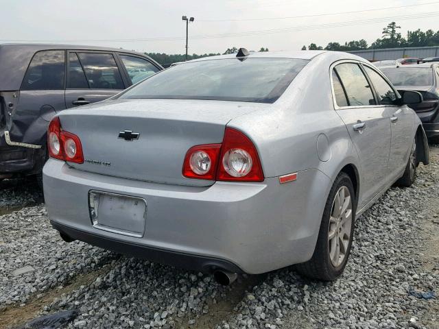 1G1ZG5E73CF287947 - 2012 CHEVROLET MALIBU LTZ ვერცხლისფერი ფოტო 4